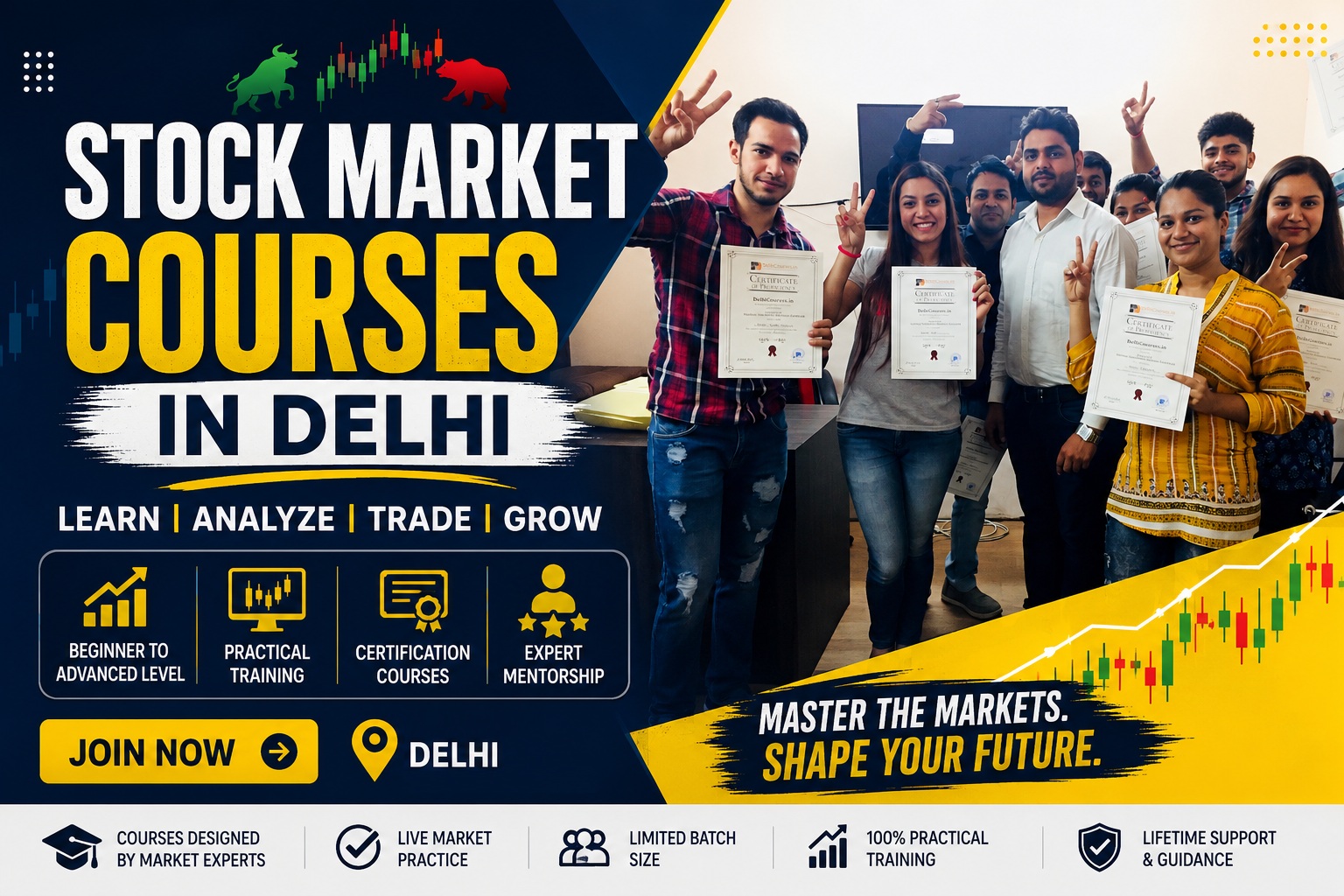 stock market courses in delhi